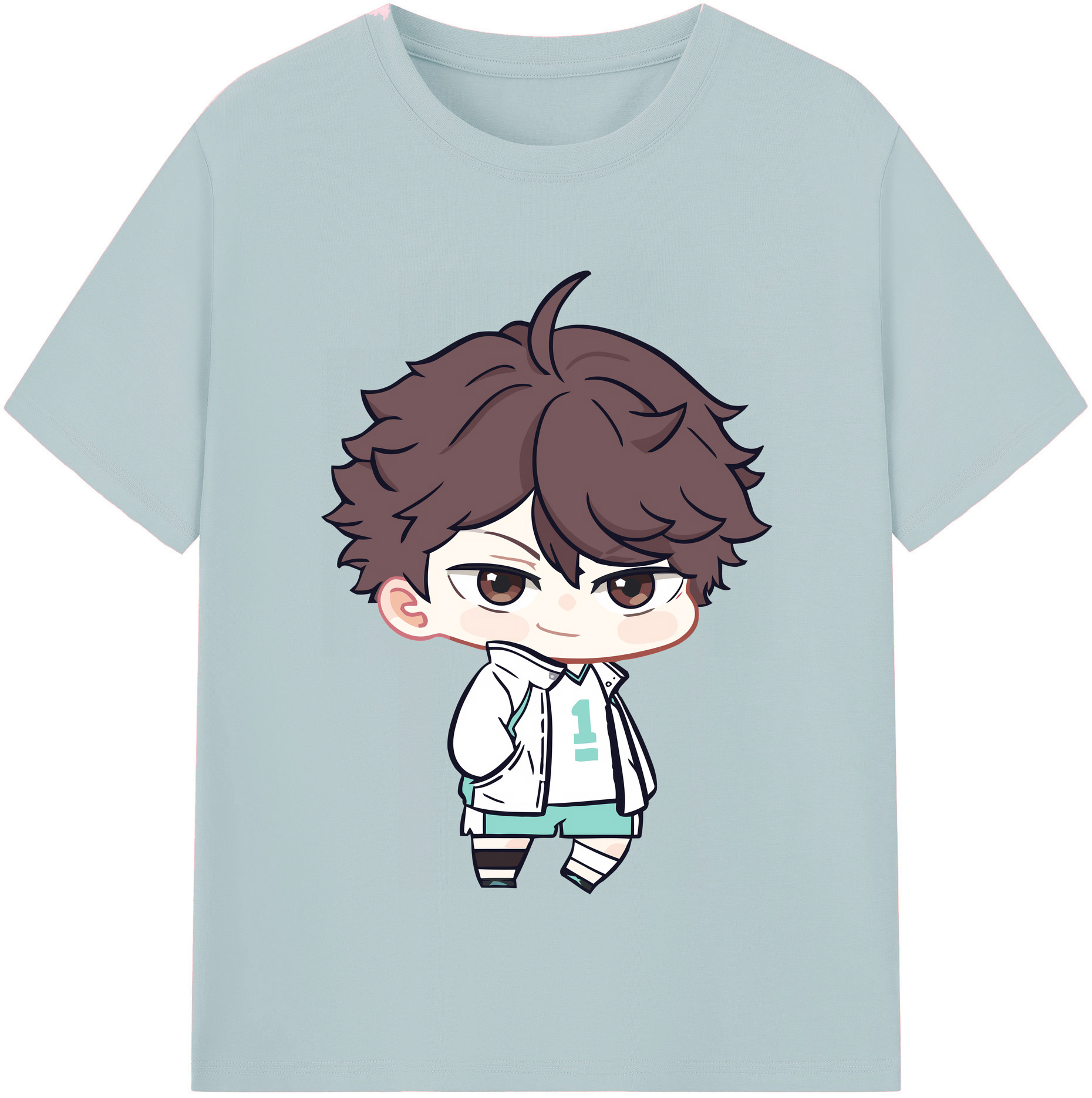（画像用） ハイキュー!! Haikyu!! 綿100％半袖Tシャツ（フロントプリント）
